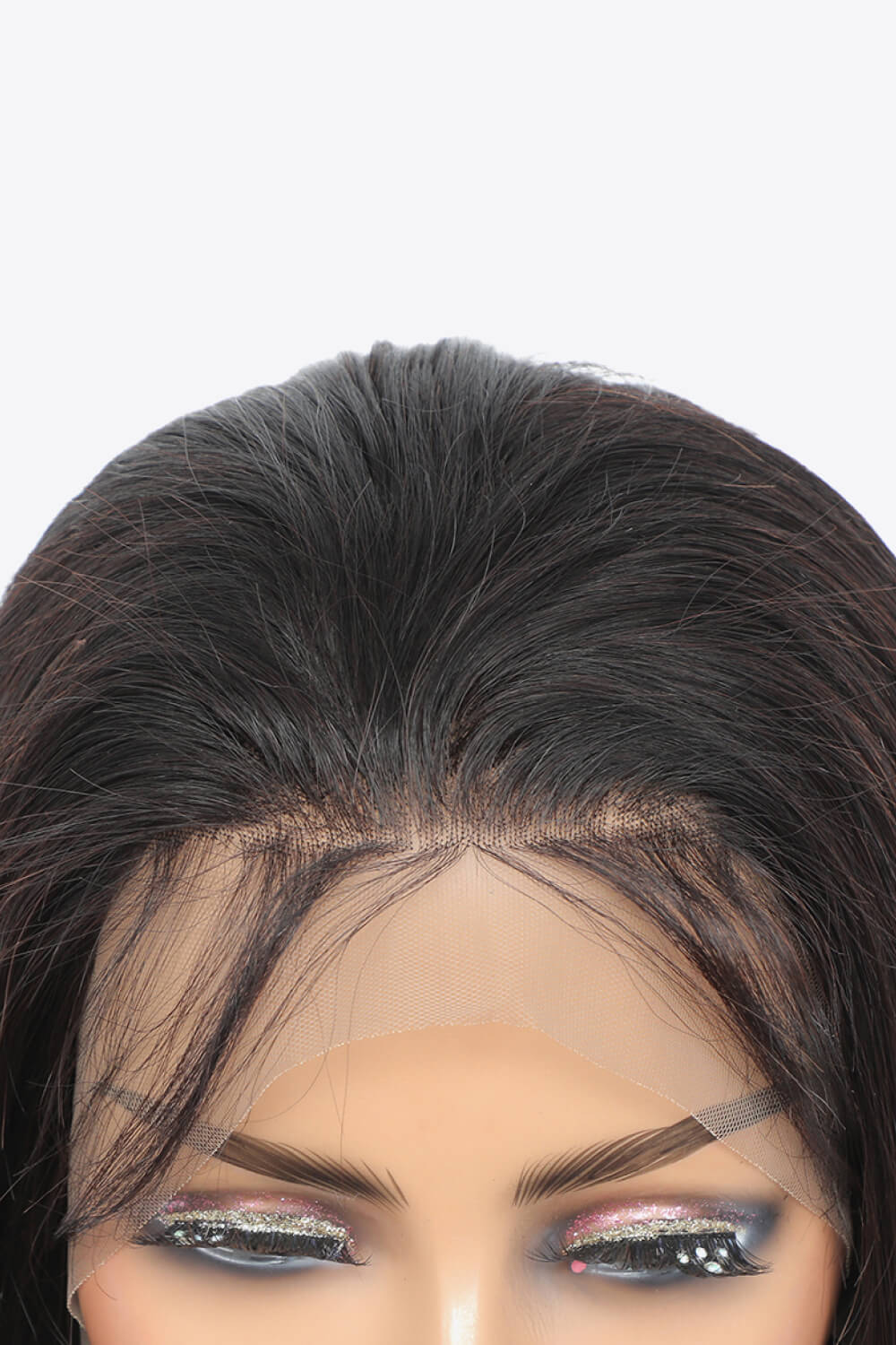 18" 13x4 Lace Front Wigs Virgin Hair Natural Color 150% Density - AllIn Computer