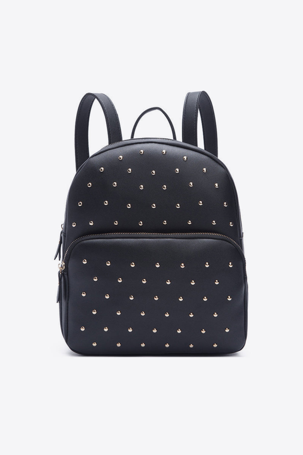 Studded PU Leather Backpack - AllIn Computer