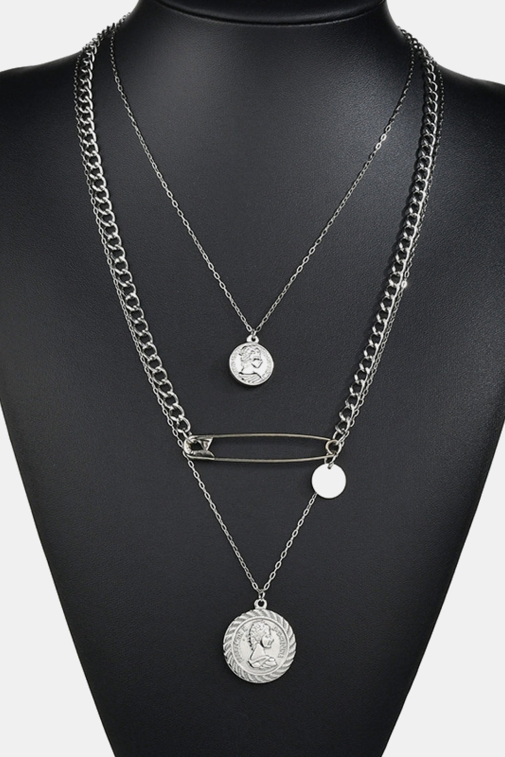 Minimalist Design Antique Coins Necklace - AllIn Computer