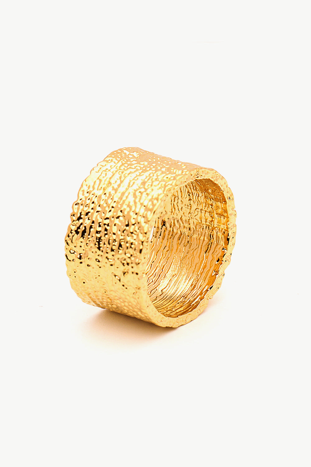Textured Thick Band Ring - AllIn Computer