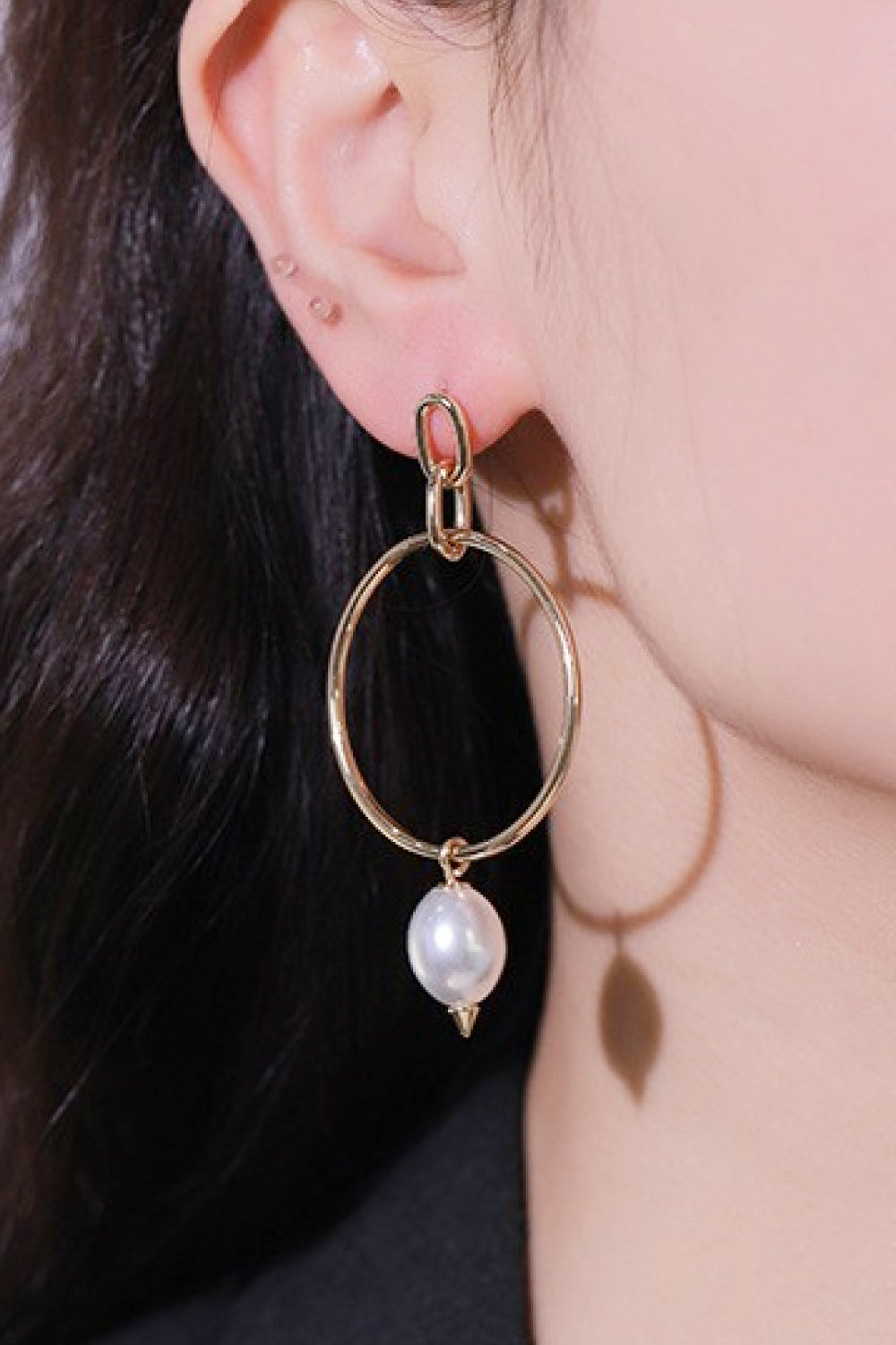 No Worries Pearl Drop Earrings - AllIn Computer