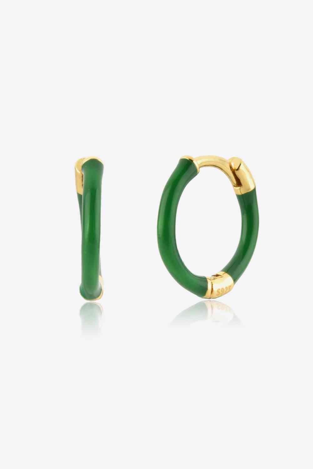 925 Sterling Silver Huggie Earrings - AllIn Computer