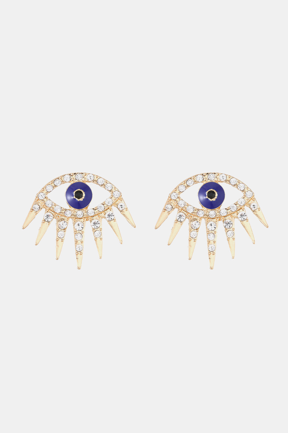Evil Eye Rhinestone Dangle Earrings - AllIn Computer