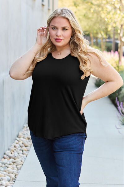 Basic Bae Full Size Round Neck Tank - AllIn Computer