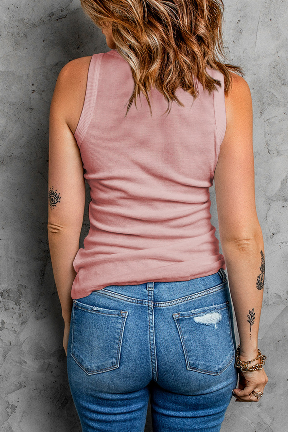 Round Neck Tank Top - AllIn Computer