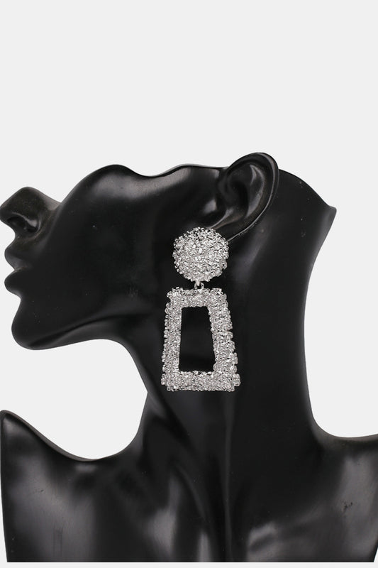 Geometrical Shape Zinc Alloy Dangle Earrings - AllIn Computer