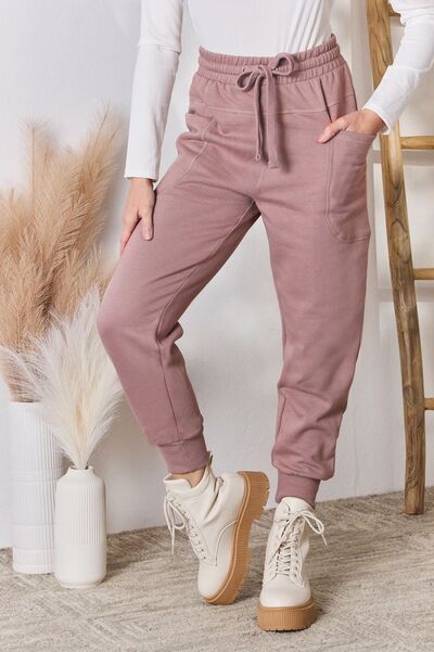 RISEN Drawstring Pocketed Joggers - AllIn Computer