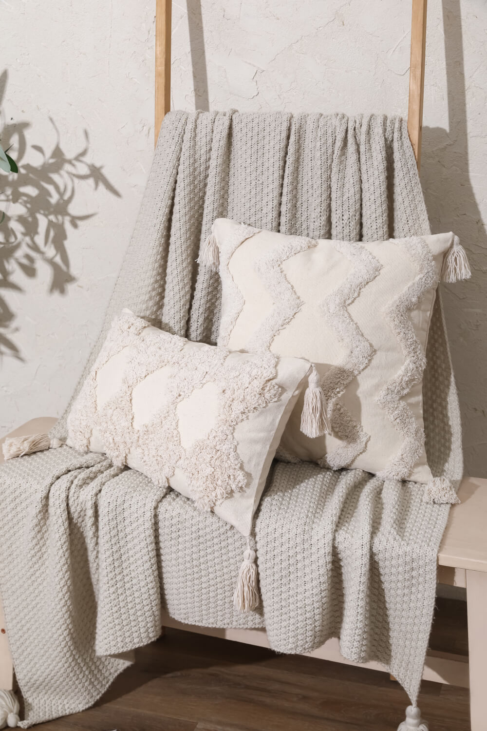 Fringe Decorative Throw Pillow Case - AllIn Computer