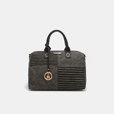 Nicole Lee USA Scallop Stitched Boston Bag - AllIn Computer
