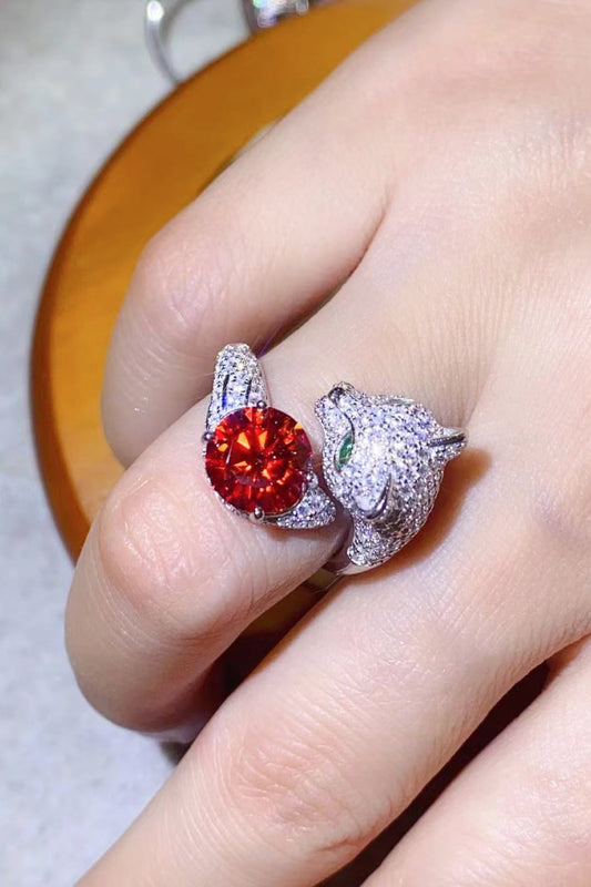 2 Carat Moissanite Adjustable Animal Ring - AllIn Computer