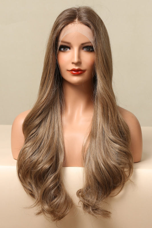 13*2" Lace Front Wigs Synthetic Long Wave 26" 150% Density in Golden Brown - AllIn Computer