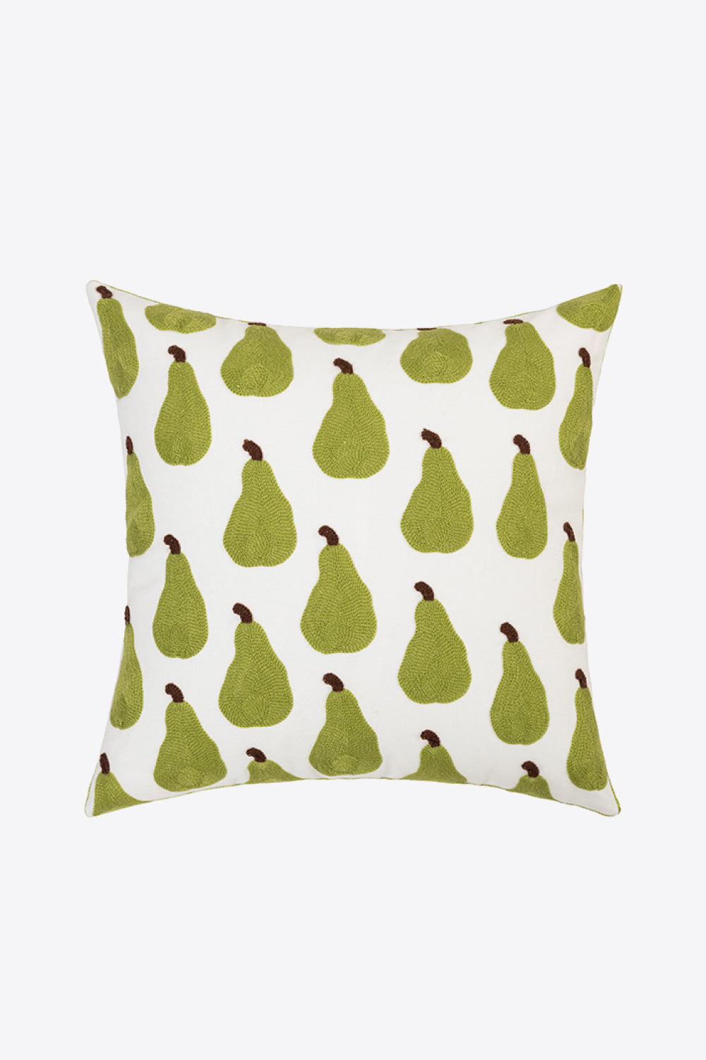 Embroidered Square Decorative Throw Pillow Case - AllIn Computer