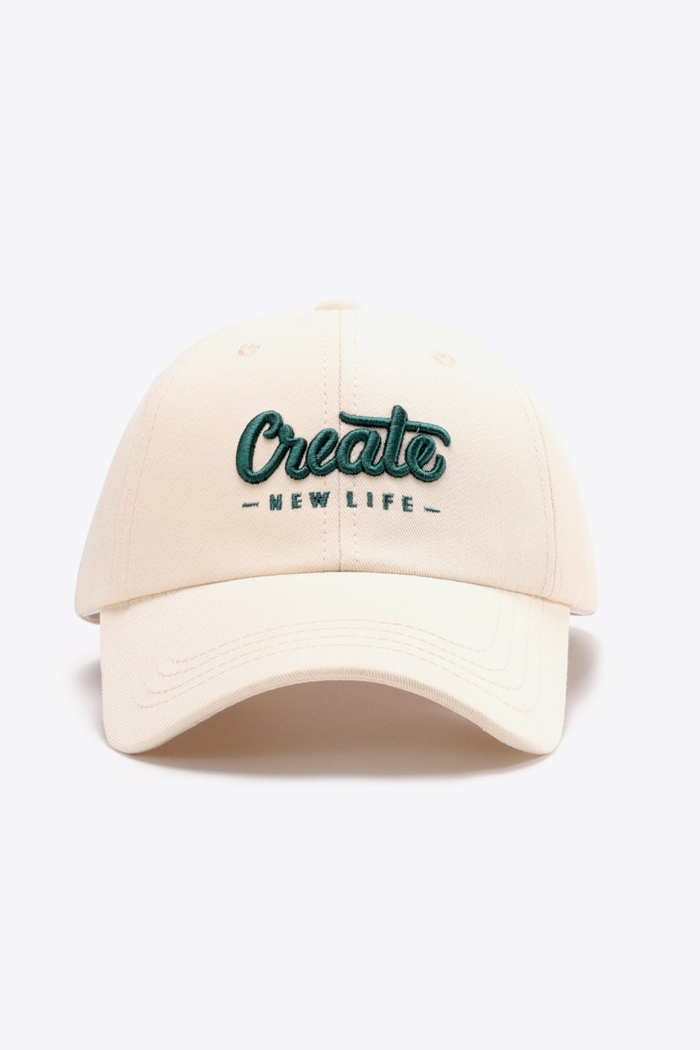 CREATE NEW LIFE Adjustable Cotton Baseball Cap - AllIn Computer