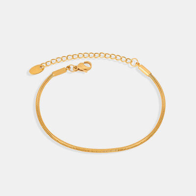 18K Gold-Plated Minimalist Bracelet | Jewelry | bracelet, gold plated, Jewelry, M^L, Ship From Overseas | Trendsi