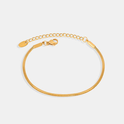 18K Gold-Plated Minimalist Bracelet - AllIn Computer
