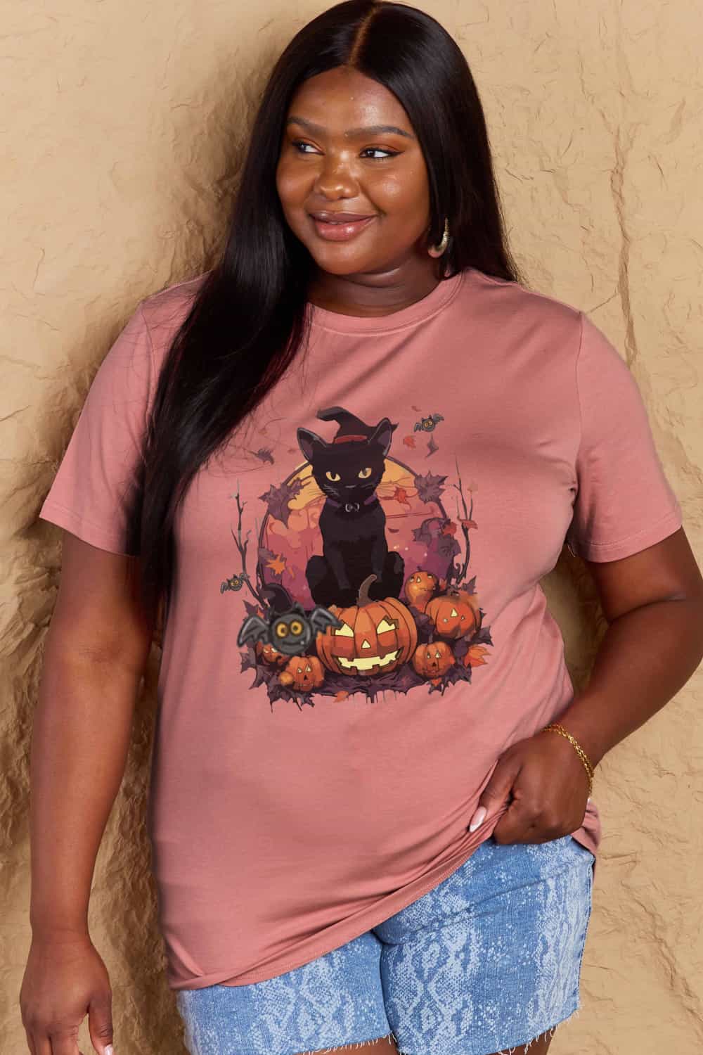 Simply Love Full Size Halloween Theme Graphic T-Shirt - AllIn Computer