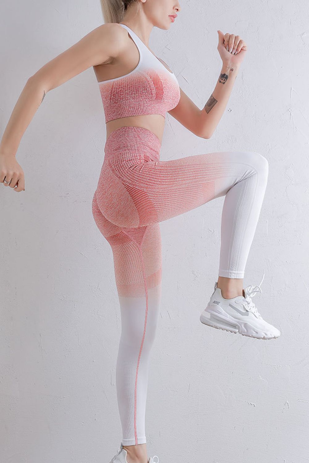 Gradient Sports Bra and Leggings Set - AllIn Computer