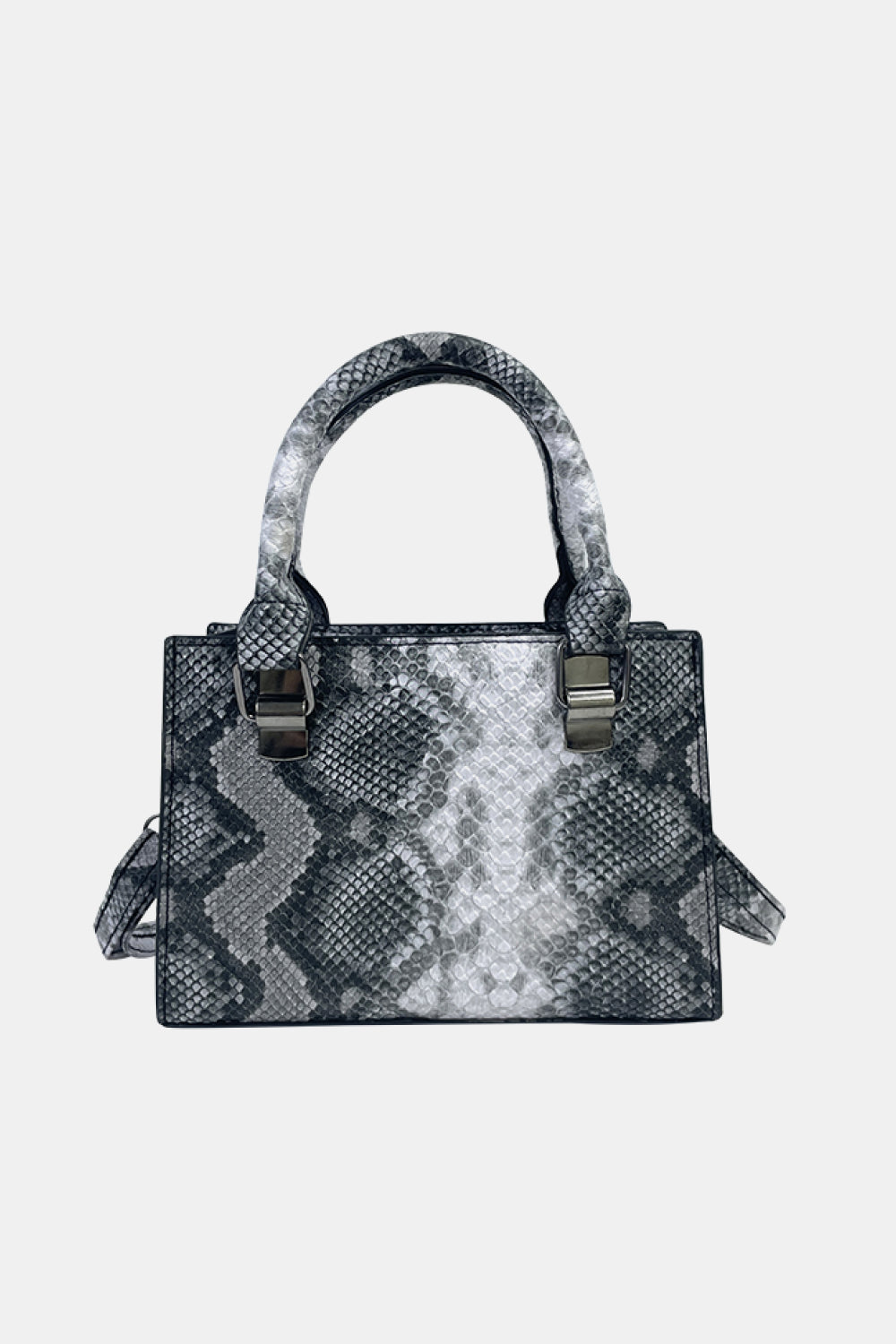 Snakeskin Print PU Leather Handbag - AllIn Computer