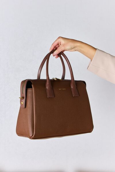 David Jones Medium PU Leather Handbag - AllIn Computer