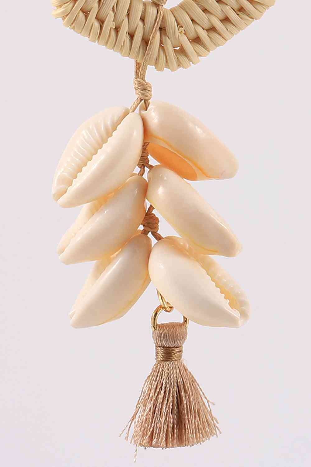 Tassel Shell Copper Earrings - AllIn Computer
