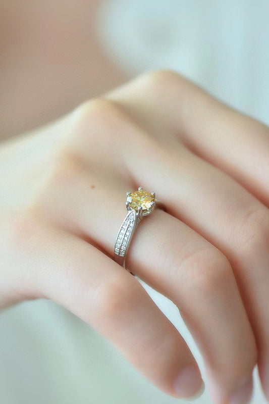 Living Your Life 3 Carat Moissanite 6-Prong Ring - AllIn Computer