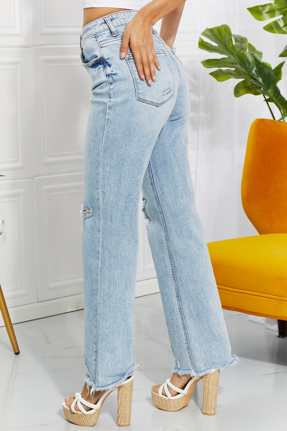 Vervet by Flying Monkey Full Size Allie 90's Dad Jeans - AllIn Computer