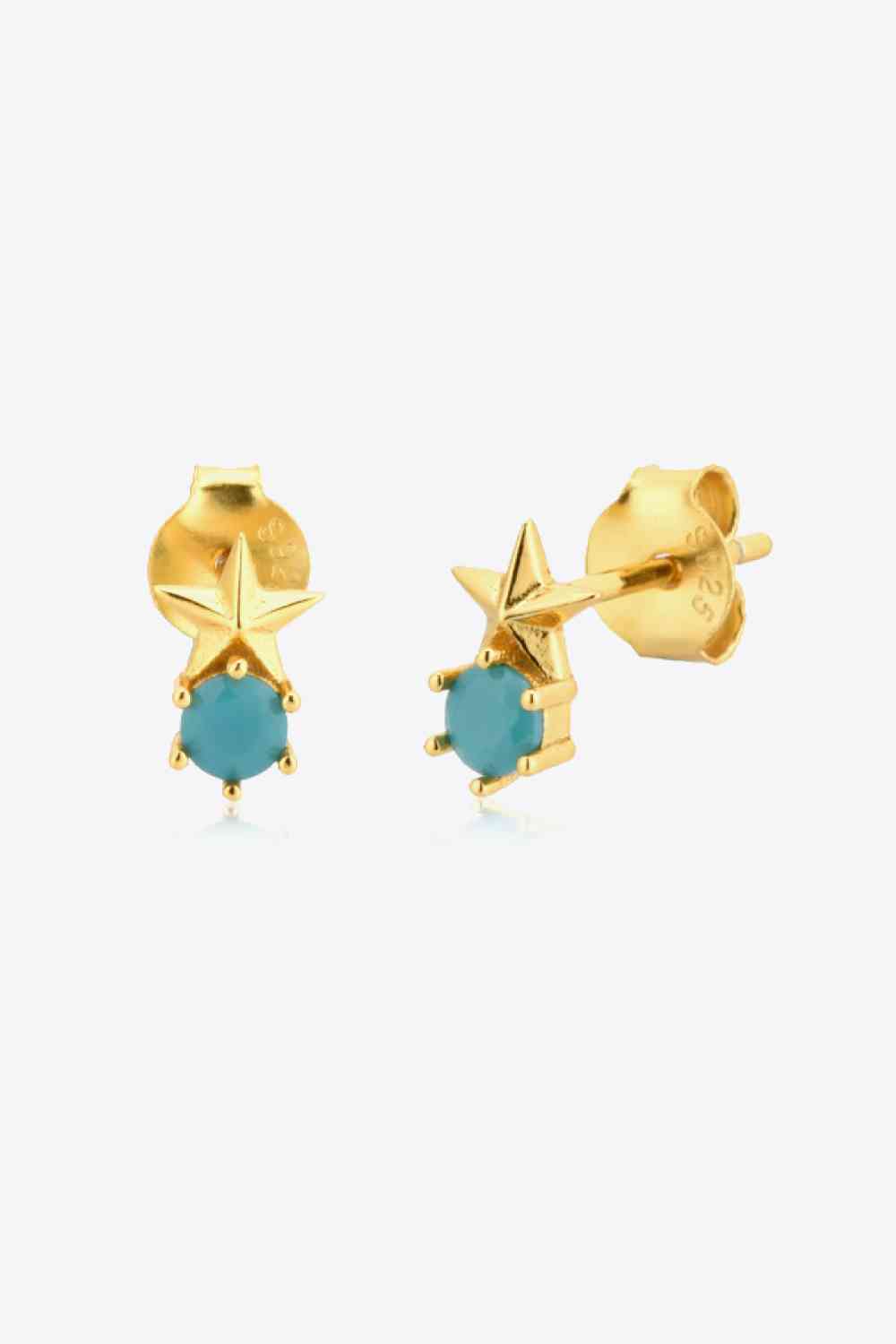 Zircon Star Stud Earrings - AllIn Computer