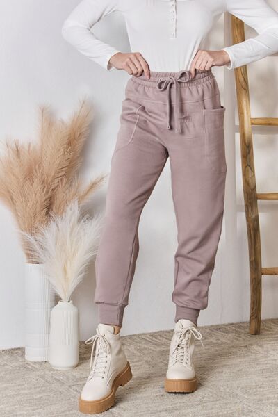 RISEN Drawstring Pocketed Joggers - AllIn Computer