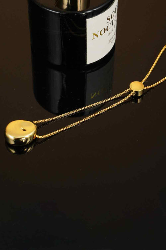 18K Gold-Plated Sweater Chain Necklace - AllIn Computer