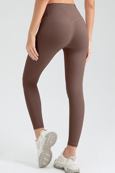 High Waist Skinny Active Pants - AllIn Computer