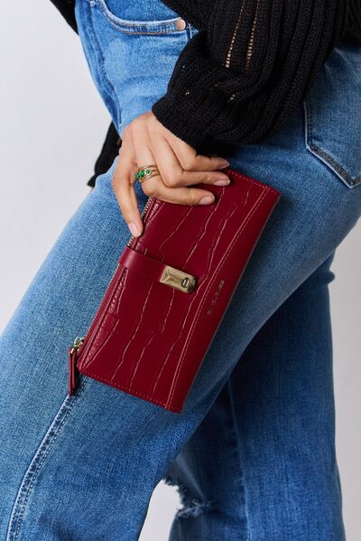 David Jones Texture PU Leather Wallet - AllIn Computer