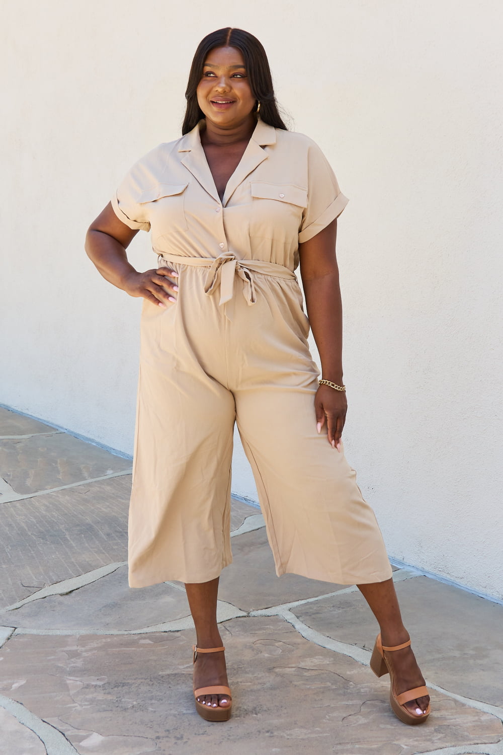 Petal Dew All In One Full Size Solid Jumpsuit - AllIn Computer