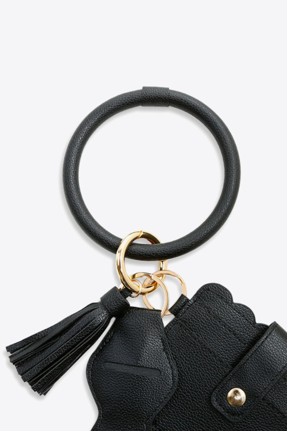 PU Wristlet Keychain with Card Holder - AllIn Computer