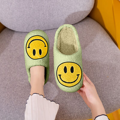 Melody Smiley Face Slippers - AllIn Computer