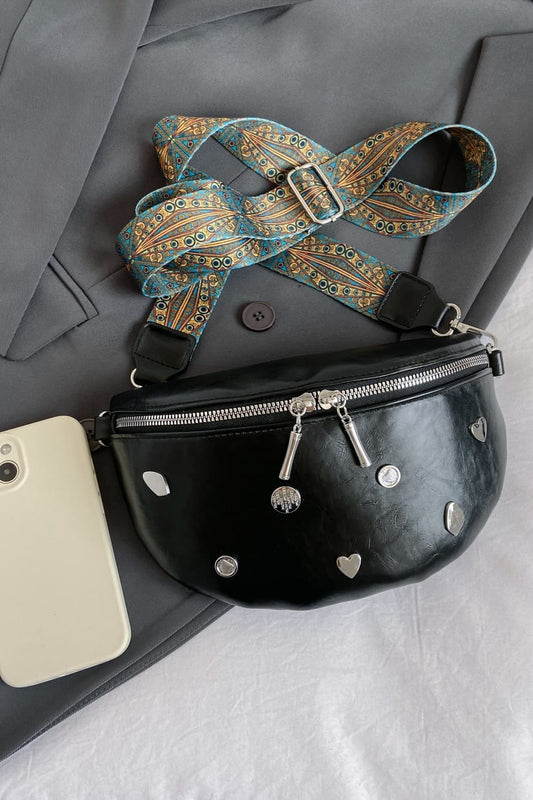 PU Leather Sling Bag - AllIn Computer