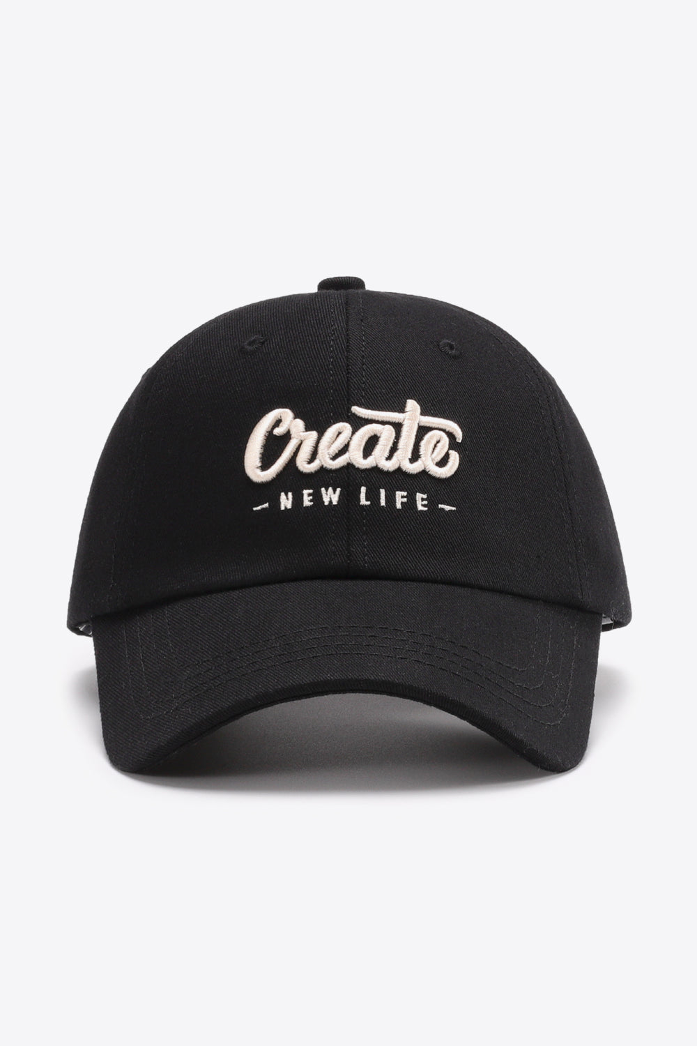 CREATE NEW LIFE Adjustable Cotton Baseball Cap - AllIn Computer