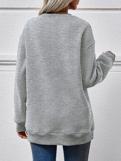 MERRY CHRISTMAS Dropped Shoulder Sweatshirt - AllIn Computer