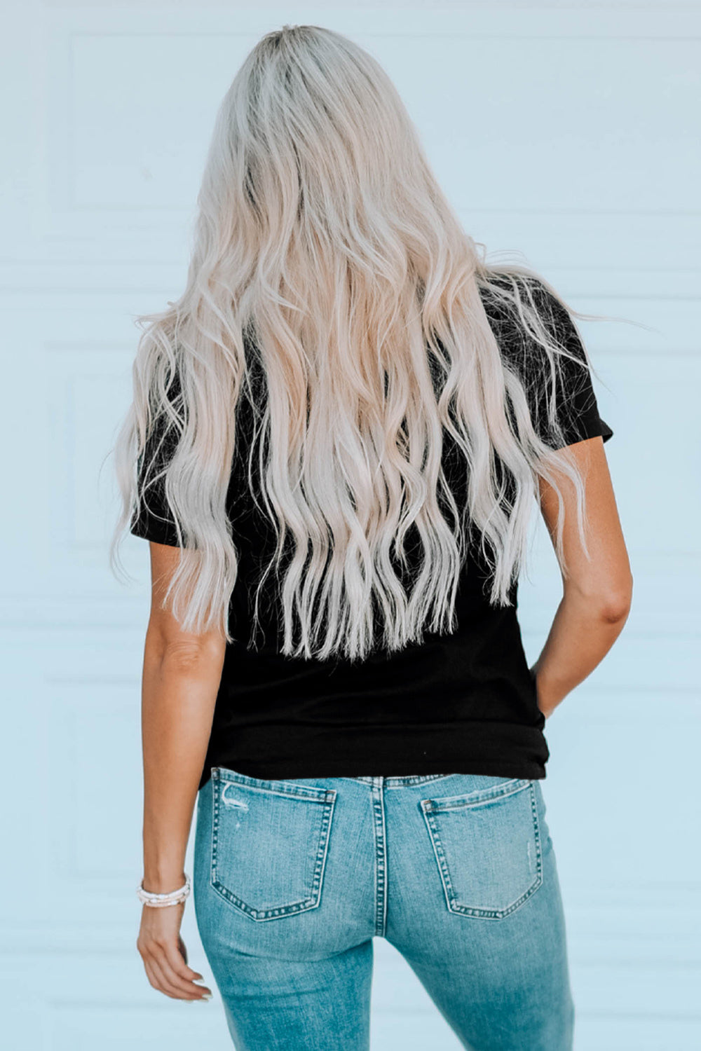 Round Neck Short Sleeve Ghost Graphic T-Shirt - AllIn Computer