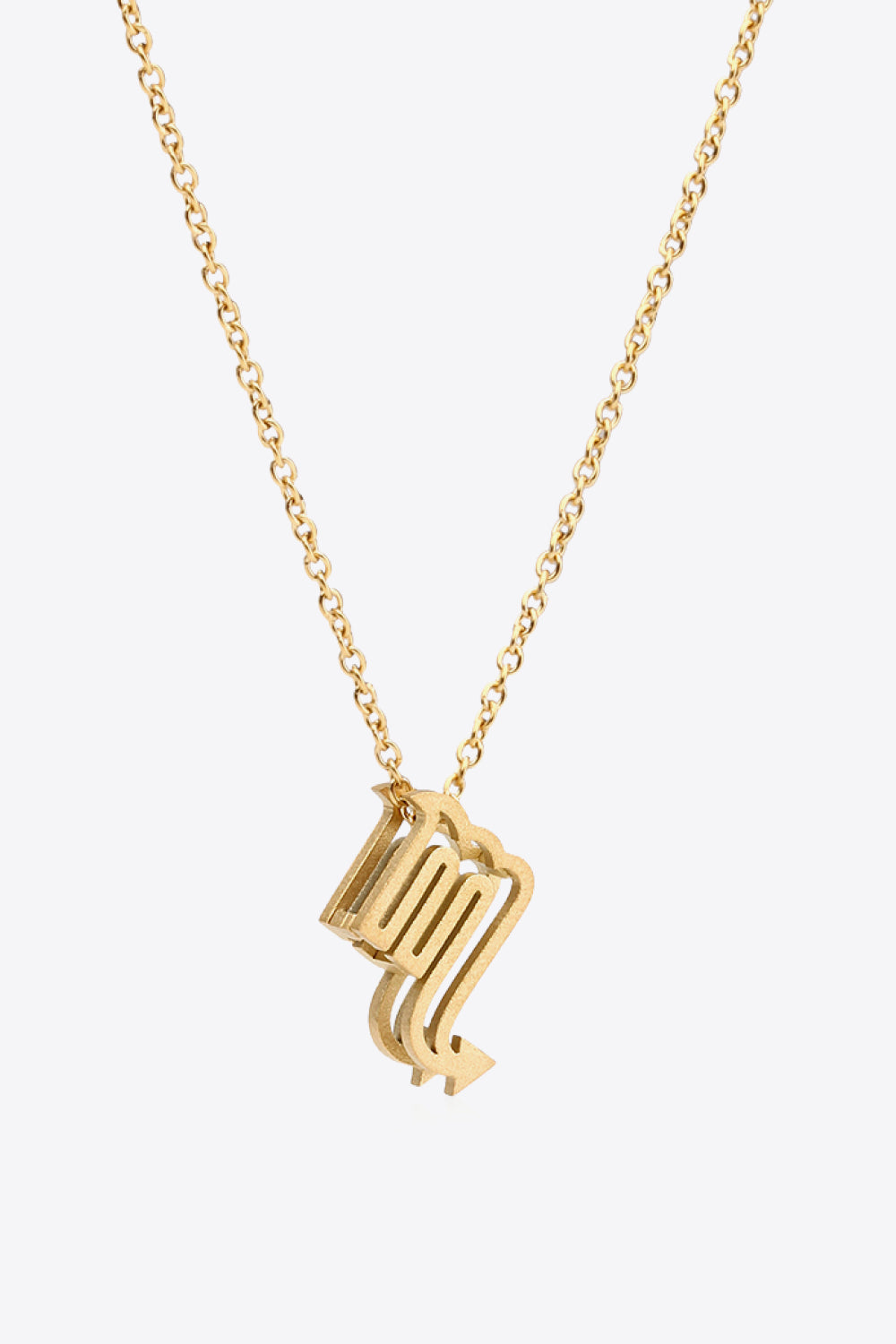 18K Gold Plated Constellation Pendant Necklace - AllIn Computer
